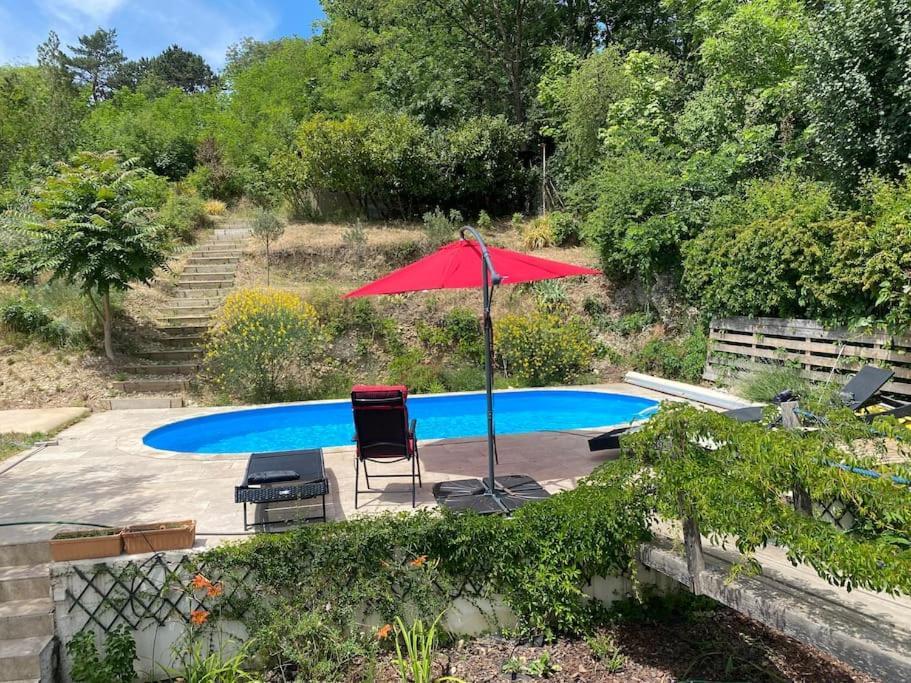 Villa Les Terrasses Dans La Nature Avec Piscine A 2 Pas De Lyon, Metro A 15Mn A Pied Pour Lyon Centre En 10Mn Ou Bus A 300M Pour Lyon Centre Oullins Bagian luar foto